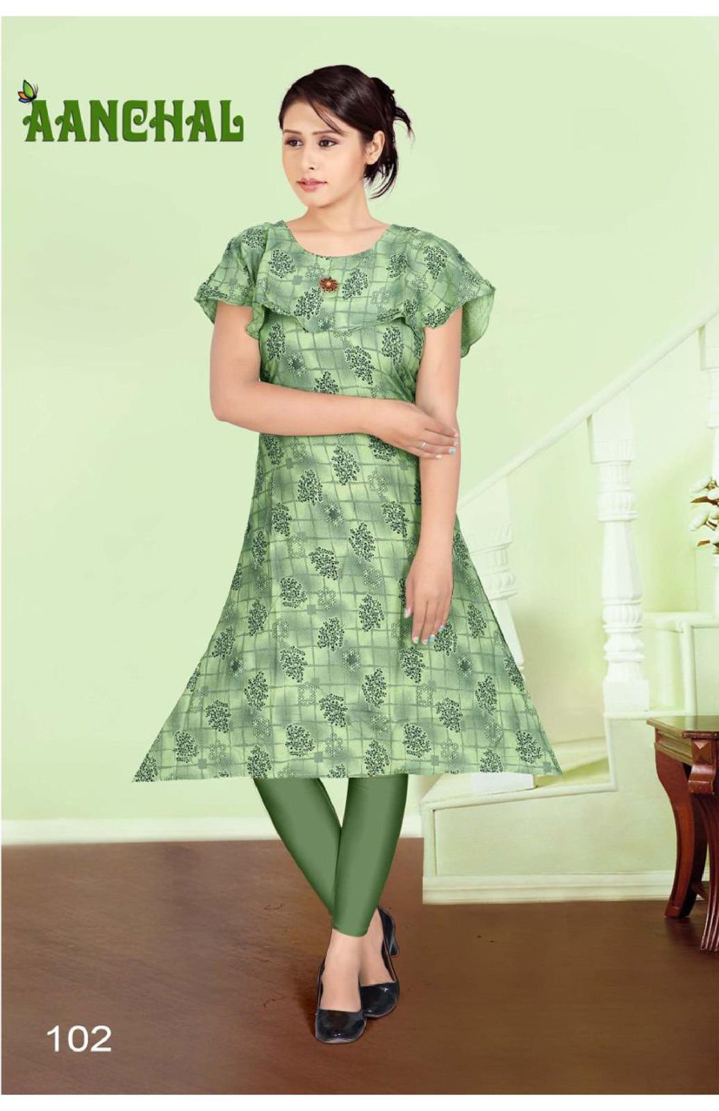 Beauty Queen Aanchal 1 Casual Daily Wear Rayon Printed Kurti Collection